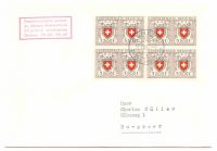 Conf. HELVETICA: Brief Genf - Burgdorf 1950